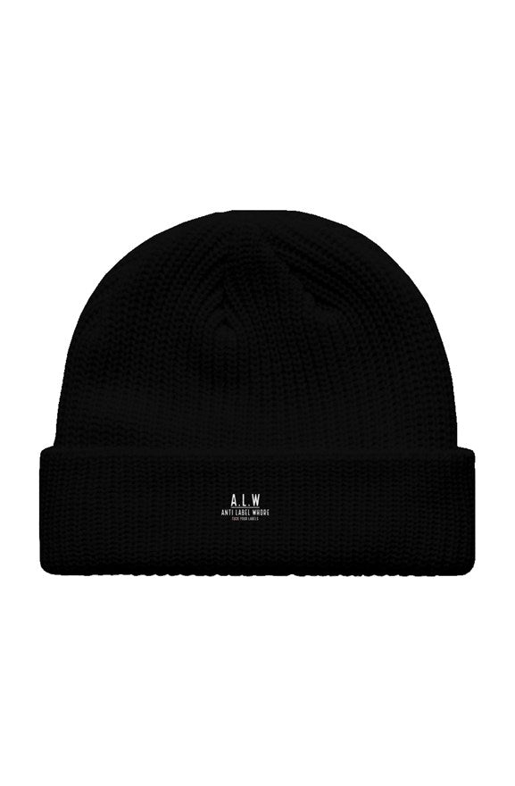 Black A.L.W Beanie
